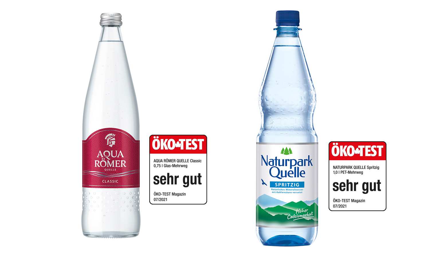 AQUA RÖMER QUELLE und Naturpark Quelle erhalten sehr gut