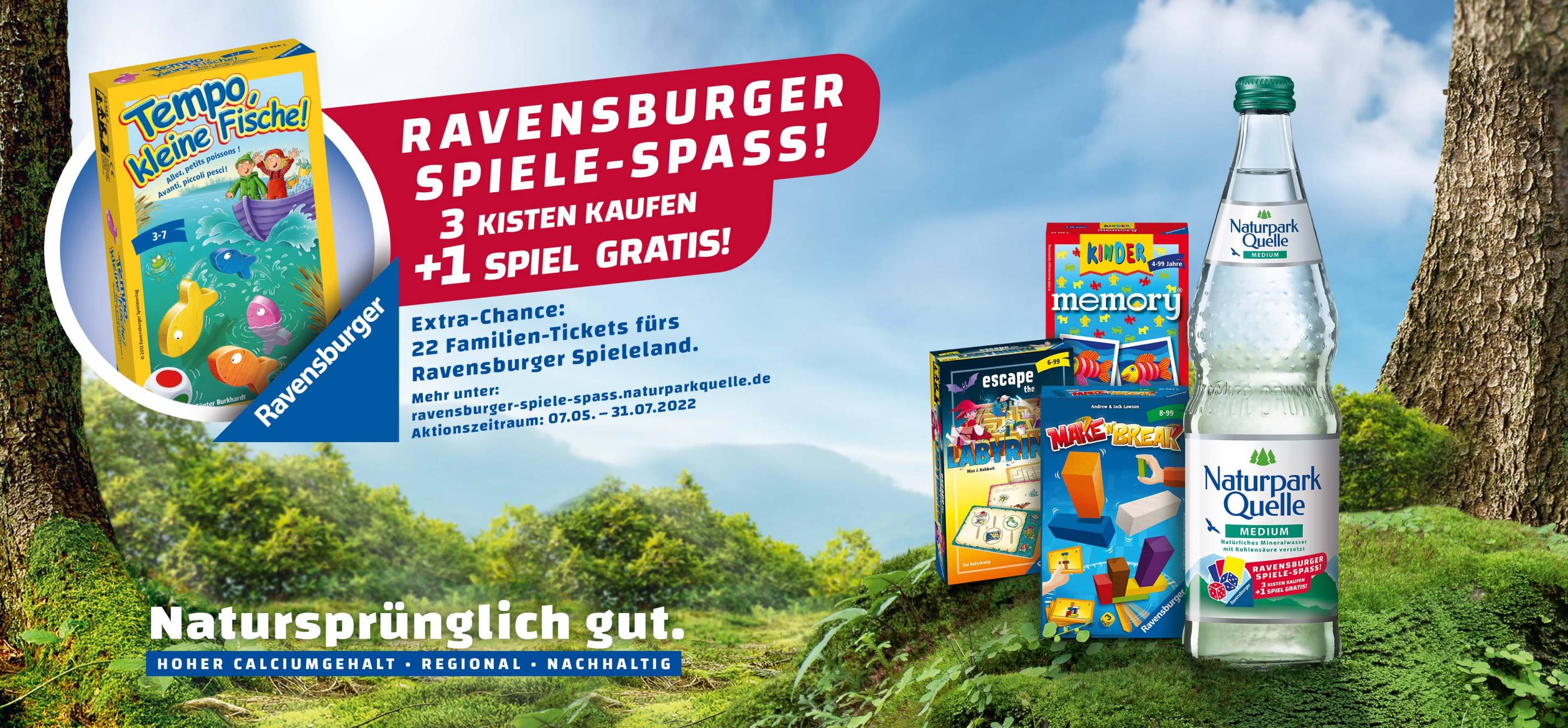 Mit Naturpark Quelle Familienzeit genießen!