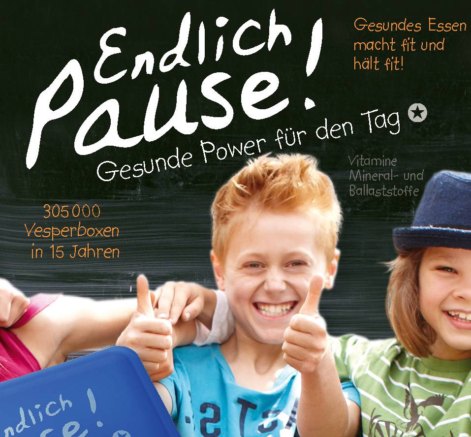 aquaRömer unterstützt auch 2020 die „Schulaktion Gesunde Pause“