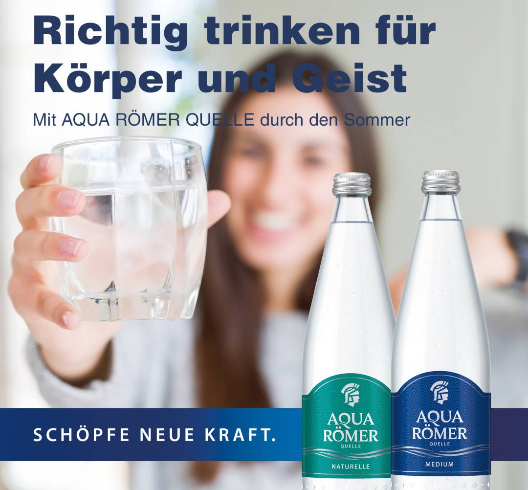 Richtig trinken bei Hitze