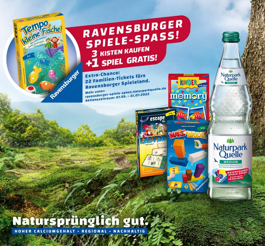 Mit Naturpark Quelle Familienzeit genießen!